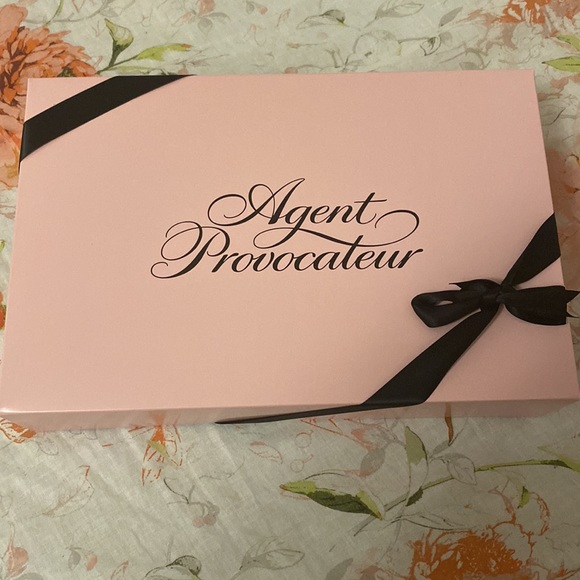 ♥️ Heart print Agent Provocateur Amour romper lingerie with original AP box - Picture 3 of 11